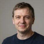 Портрет Алексея Волкова, участника зимнего роллер-вело ориентирования от команды Город М Гейм